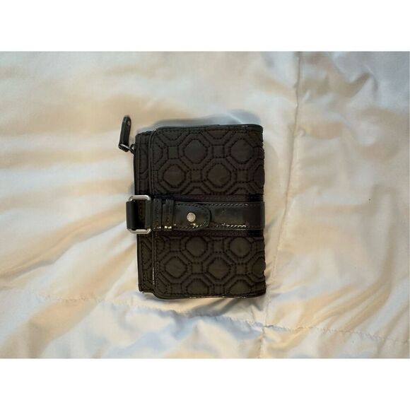 Vera Bradley Women's Octagon Pattern Wallet Black - Picture 8 of 8